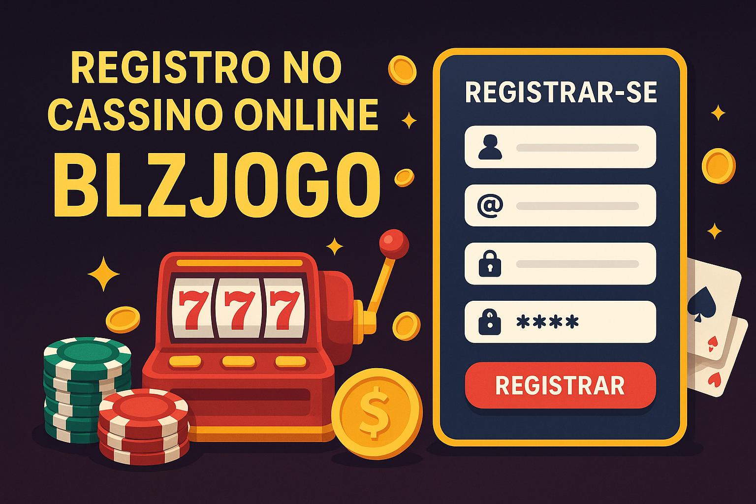 Não Perca tempo, o rRgistro na site BLZJOGO